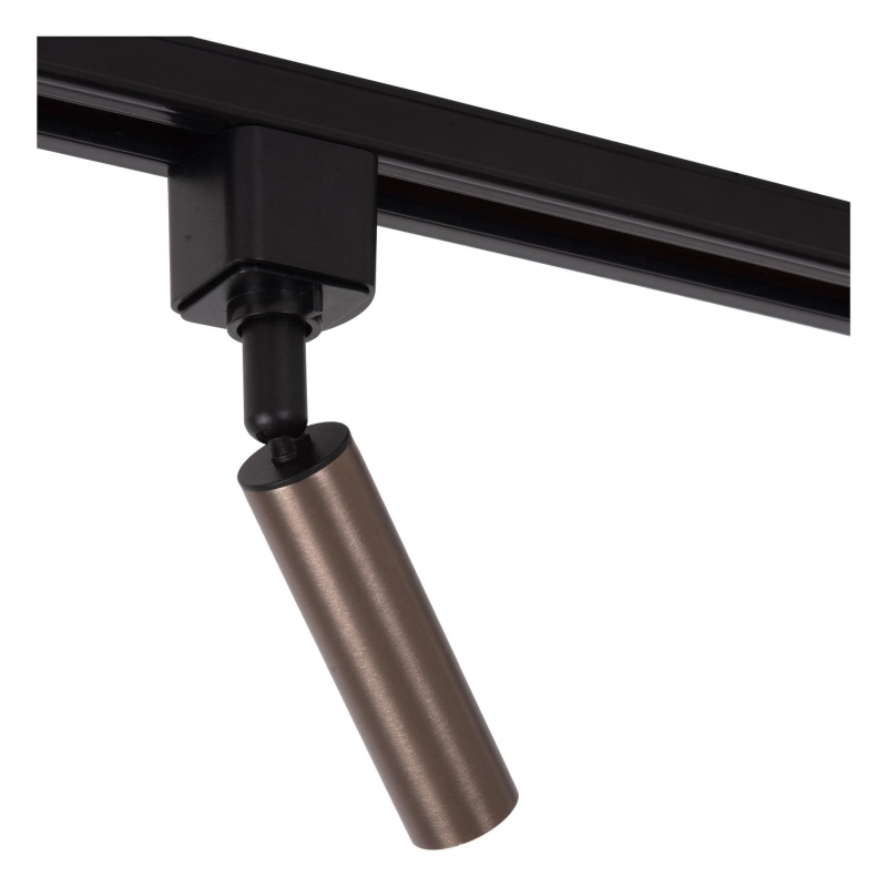 Lucide TRACK KEONI Track spot - 1-circuit Track lighting system - 1xG9- Coffee (Extension)